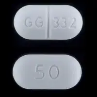 Levothyroxine (Levothyroxine (oral/injection) [ lee-voe-thye-rox-een ])-GG 332 50-50 mcg (0.05 mg)-White-Capsule-shape
