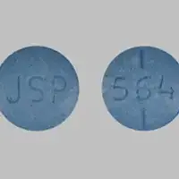 Levothyroxine (Levothyroxine (oral/injection) [ lee-voe-thye-rox-een ])-JSP 564-137 mcg (0.137 mg)-Blue-Round