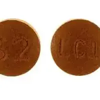 Chlorpromazine (Chlorpromazine (oral/injection) [ klor-proe-ma-zeen ])-LCI 62-25 mg-Brown-Round