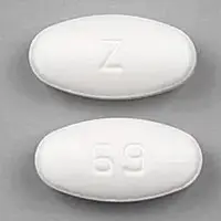 Metformin (eqv-glumetza) (Metformin [ met-for-min ])-Z 69-850 mg-White-Oval