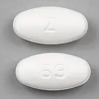 Metformin (eqv-glucophage xr) (Metformin [ met-for-min ])-Z 69-850 mg-White-Oval