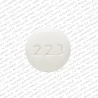 Oxycodone (Oxycodone [ ox-i-koe-done ])-223-5 mg-White-Round