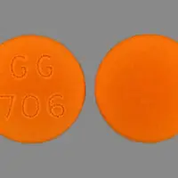 Ranitidine (Ranitidine [ ra-ni-ti-deen ])-GG 706-300 mg-Orange-Round