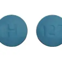 Ropinirole (Ropinirole (oral) [ roe-pin-i-role ])-H 127-5 mg-Blue-Round