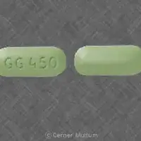 Amitriptyline (Amitriptyline)-GG 450-150 mg-Green-Oval