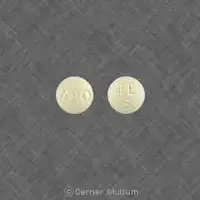 Benazepril (Benazepril [ ben-ay-ze-pril ])-APO BE 5-5 mg-White-Round