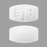 Buspirone (Buspirone [ byoo-spye-rone ])-B 1-5 mg-White-Oval