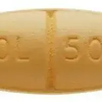 Levetiracetam (oral/injection) (Levetiracetam (oral/injection) [ lee-ve-tye-ra-se-tam ])-OL 500-500 mg-Yellow-Oval