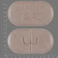 Warfarin (Warfarin (oral) [ war-far-in ])-3 WARFARIN TARO-3 mg-Beige-Oval