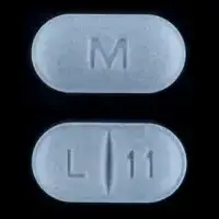 Levothyroxine (Levothyroxine (oral/injection) [ lee-voe-thye-rox-een ])-M L 11-150 mcg (0.15 mg)-Blue-Capsule-shape