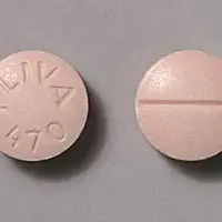 Propranolol (Propranolol [ pro-pran-oh-lol ])-PLIVA 470-60 mg-Pink-Round