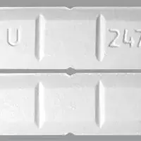 Buspirone (Buspirone [ byoo-spye-rone ])-U 247-30 mg-White-Rectangle
