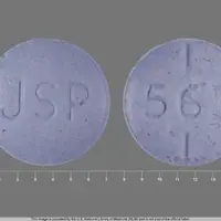 Levothyroxine (oral/injection) (Levothyroxine (oral/injection) [ lee-voe-thye-rox-een ])-JSP 563-175 mcg (0.175 mg)-Purple-Round