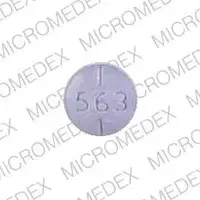 Levothyroxine (oral/injection) (Levothyroxine (oral/injection) [ lee-voe-thye-rox-een ])-JSP 563-175 mcg (0.175 mg)-Purple-Round