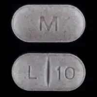 Levothyroxine (Levothyroxine (oral/injection) [ lee-voe-thye-rox-een ])-M L 10-125 mcg (0.125 mg)-Gray-Capsule-shape