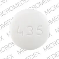 Metformin (eqv-glumetza) (Metformin [ met-for-min ])-435-850 mg-White-Round