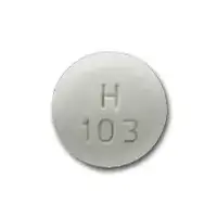 Metformin (Metformin [ met-for-min ])-H 103-850 mg-White-Round