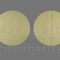 Levothyroxine (Levothyroxine (oral/injection) [ lee-voe-thye-rox-een ])-JSP 516-100 mcg (0.1 mg)-Yellow-Round