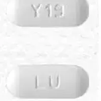 Quetiapine (Quetiapine [ kwe-tye-a-peen ])-LU Y19-300 mg-White-Capsule-shape