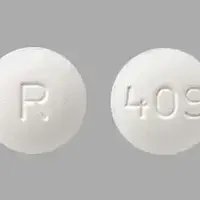Amlodipine and atorvastatin (Amlodipine and atorvastatin [ am-loe-di-peen-and-a-tor-va-sta-tin ])-R 409-2.5 mg / 40 mg-White-Round