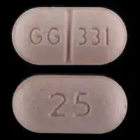 Levothyroxine (Levothyroxine (oral/injection) [ lee-voe-thye-rox-een ])-25 GG 331-25 mcg (0.025 mg)-Orange-Capsule-shape