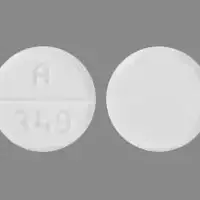 Oxycodone and acetaminophen (Oxycodone and acetaminophen [  ox-i-koe-done-and-a-seet-a-min-oh-fen ])-A349-325 mg / 5 mg-White-Round