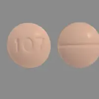 Promethazine (Promethazine (oral) [ pro-meth-a-zeen ])-107-12.5 mg-Peach-Round