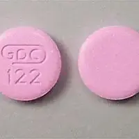 Kaopectate diarrhea and upset stomach (Bismuth subsalicylate [ biz-muth-sub-sa-liss-i-late ])-GDC 122-262 mg-Pink-Round