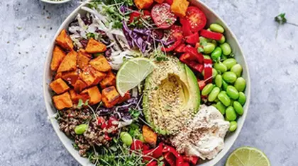 Plant-based diet linked to lower type 2 diabetes, heart disease risk